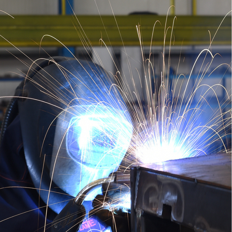 Close Up of Welder